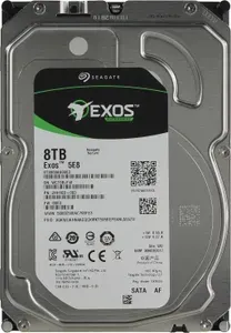 Seagate 8 ТБ Внутренний жесткий диск Exos 5E8, 3.5", 5400 об/мин, SATA III 6 Гбит/с (ST8000AS0003)