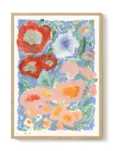 Интерьерный постер "The Neighbor s Garden", формат 30 x 40 см