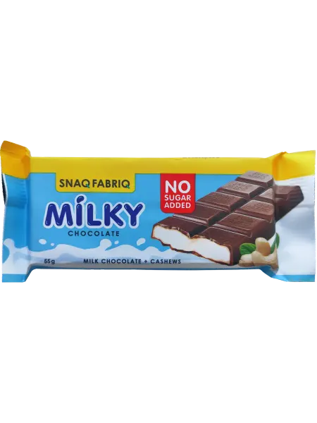 Шоколад молочный SNAQ FABRIQ с молочно-ореховой пастой