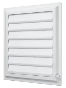 Решетка вентиляционная AIRVENT регулируемая жалюзи 349х399 пластик ERA
