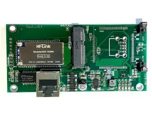 Встраиваемый роутер AXR-5P PoE, поддержка miniPCI-e 3G/4G-модемов, прямой RJ-45