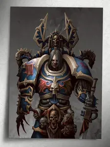 Постер: Из легиона Повелителей Ночи (Хаос, Вархаммер 40000, Warhammer)