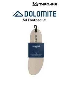 Стельки Dolomite: 54 Footbed Lt (7.5, Beige)