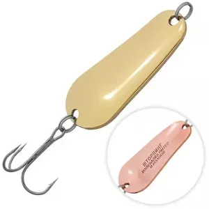Блесна колеблющаяся Колебалка Питер Шторлинг 57мм 14гр латунь/медь