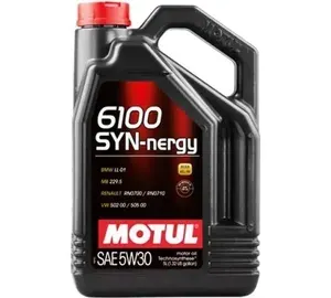 MOTUL 6100 Syn-Nergy 5W-30 Масло моторное, Синтетическое, 5 л