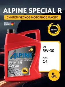 Alpine r 5W-30 Масло моторное, Синтетическое, 5 л