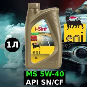Eni ENI масло 5W-40 5W-40 Масло моторное, Синтетическое, 1 л