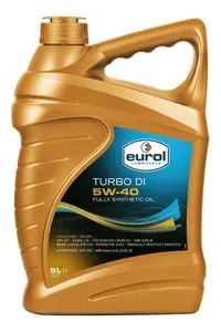 EUROL LUBRICANTS Turbo DI 5W-40 Масло моторное, Синтетическое, 5 л