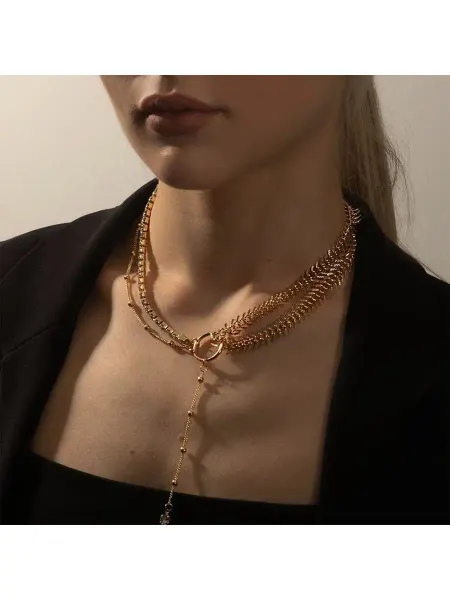 Queen fair Колье Кольцо асимметрия