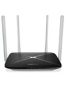 Роутер Wi-Fi Mercusys AC12, черный