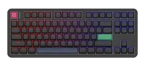 Клавиатура проводная Alumix TKL Simple Black [RSQ-20049], (g3ms Amber), Русская раскладка, черный
