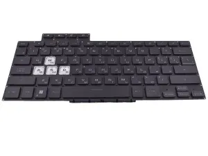 Клавиатура для Asus FX516P ноутбука черная с подсветкой