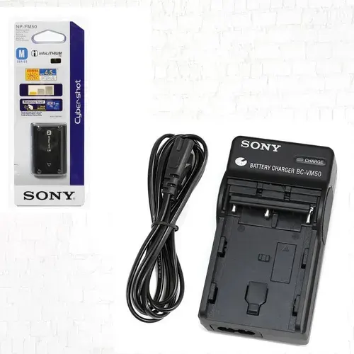 Аккумулятор SONY NP-FM50 + зарядное устройство SONY BC-VM50