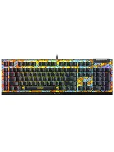 Игровая клавиатура Razer BlackWidow V4 X (Green Switch) - Pokemon Kanto Starters Ed. - Амер. Раскладка