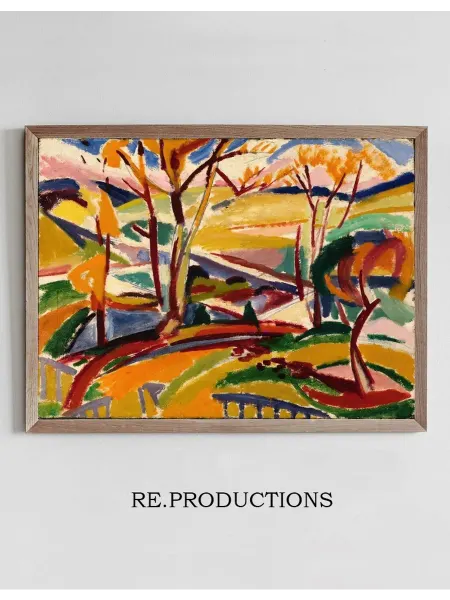 Re.productions Постер Valley Falls I - Henry Lyman Saÿen