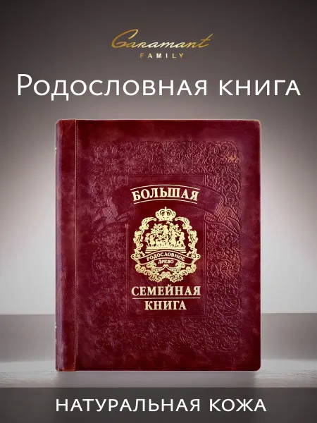 Garamant Family Большая Семейная Родословная книга Гербовая