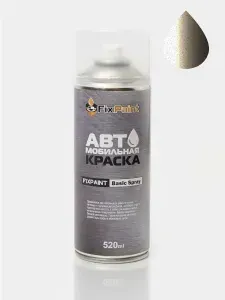 Краска NISSAN PRIMERA (P12 QP12 TP12 WRP12), код EY0, LIGHT GOLD, автомобильная эмаль FixPaint Spray в аэрозольном баллончике 520 мл