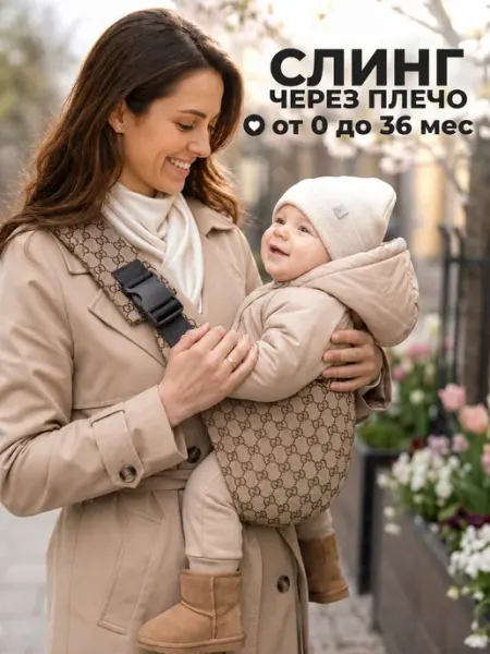 KAM FAMILY Переноска для новорожденных слинг
