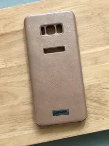 Чехол для Samsung S8 Plus / S8+ (G955) / Чехол для Самсунг С8 Плюс, кожаный плотный, противоударный