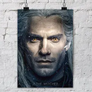 Постер "The Witcher Netflix" Geralt of Rivia / Плакат на стену