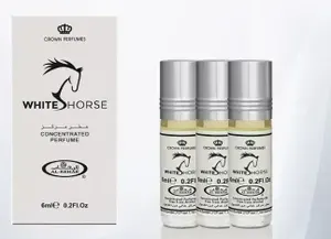 Al Rehab Духи-масло Масляные духи White Horse, 6 мл- 1шт 18 мл