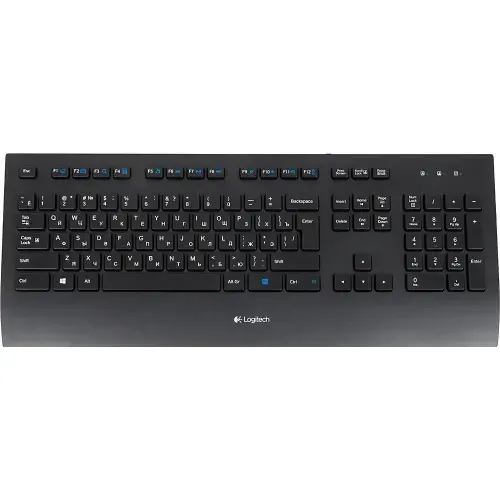 Клавиатура K280E Logitech проводная Мембранная Для ПК Чёрный