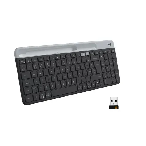 Клавиатура беспроводная Logitech K580 Multi-Device графитовый (русская раскладка)