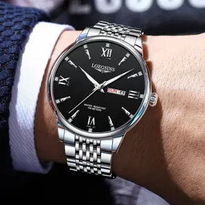 Longines часы мужские водонепроницаемые стильные часы наручные-866