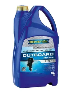 RAVENOL масло для лодочного мотора Не подлежит классификации по SAE Масло моторное, Минеральное, 4 л