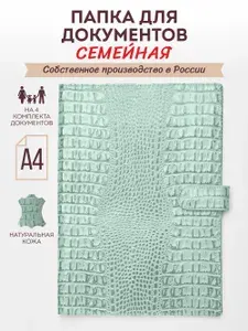 Папка для документов с файлами А4. Органайзер для семейных документов.