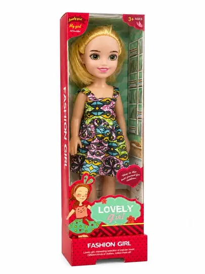 Кукла Fashion Girl в коробке, красивая кукла девочка, игровая кукла в платье