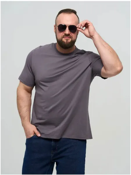 H&H Fashion Футболка базовая оверсайз больших размеров