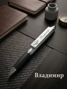 Ручка Шариковая, цвет: Синий, 1 шт.