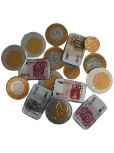 Молочный шоколад FAVORINA "монетки" 150 гр.(Германия)