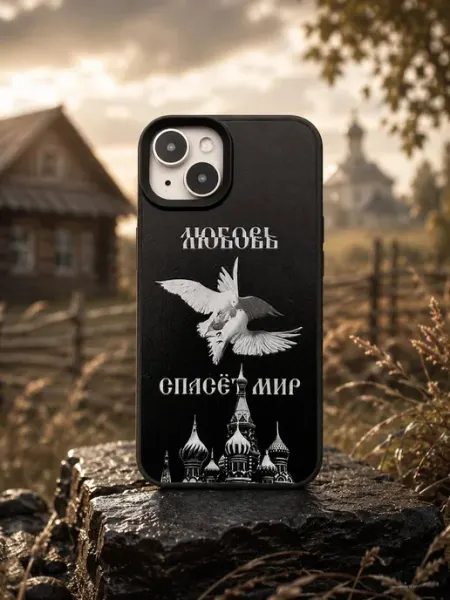 Чехол для iPhone 15 с принтом Русь Liamoon