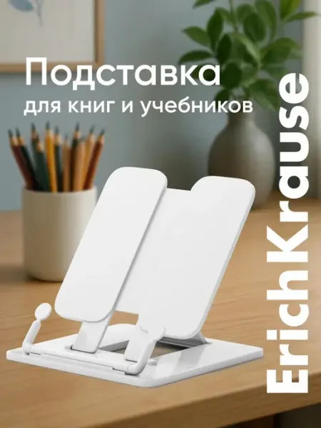 Подставка для книг пластиковая настольный держатель