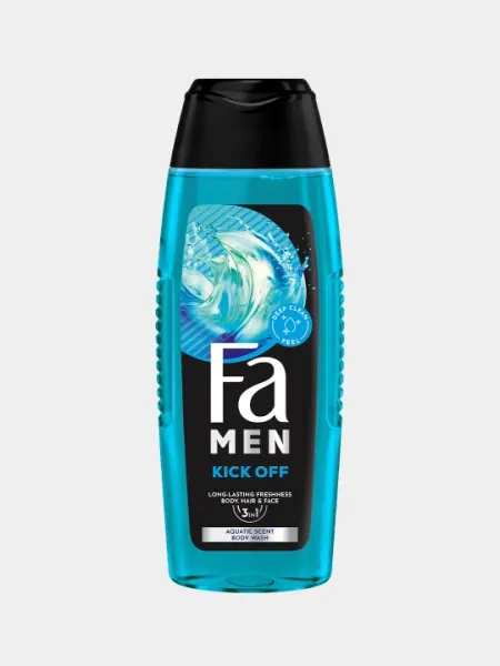 Гель для душа Fa Men SG Kick Off 3 в 1, 250 мл - Уход за телом