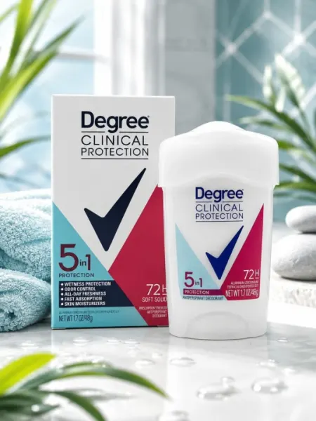 DEGREE ADVANCED / CLINICAL дезодорант-антиперспирант. Защита до 72 часов от пота и запаха - Женские дезодоранты и антиперспиранты