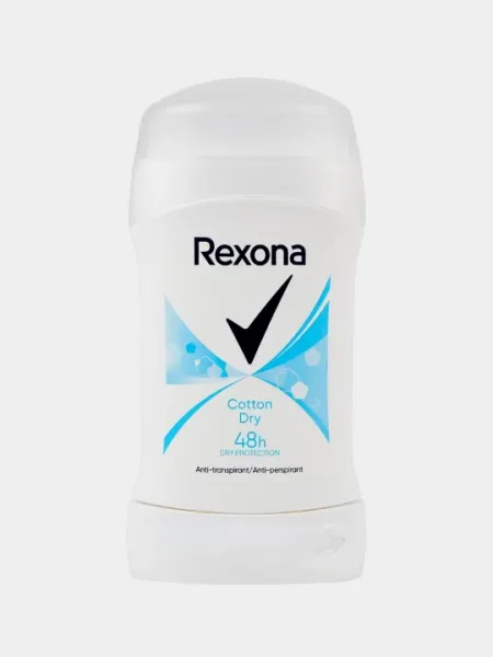 Женский дезодорант-антиперспирант Rexona MotionSense Cotton Dry, 50 мл - Женские дезодоранты и антиперспиранты