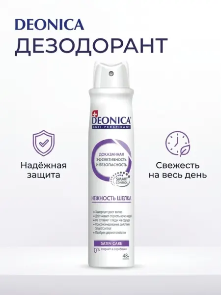 Дезодоранты Deonica для женщин - Женские дезодоранты и антиперспиранты
