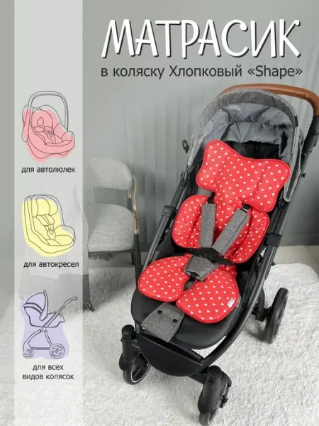 Матрасик в коляску прогулочную