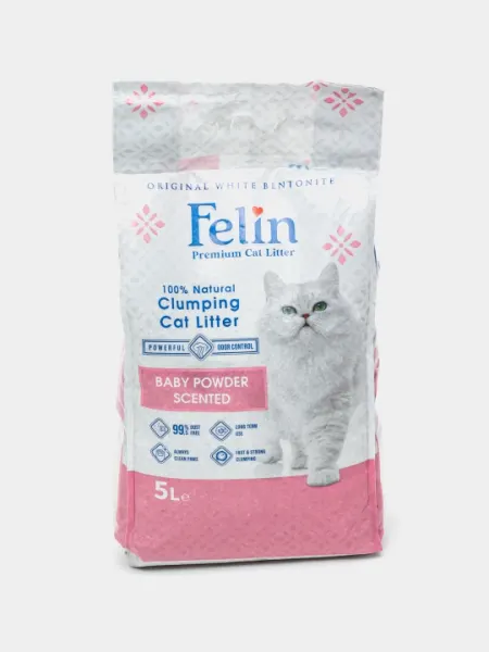 Наполнители фирмы Felin, для маленьких кошек