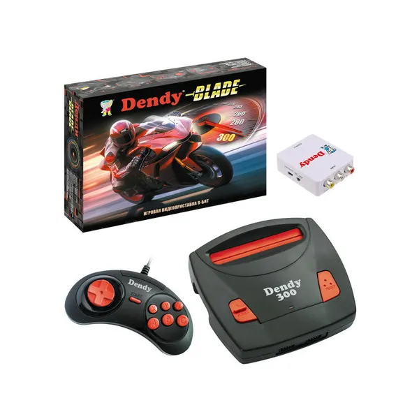 Игровая приставка Dendy Blade 300 + конвертер HDMI (Новая)