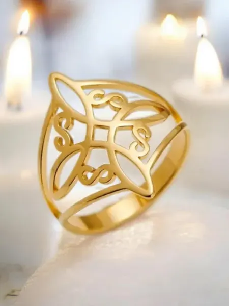 Кольцо оберег узел ведьмы ANNUSHKA JEWELRY