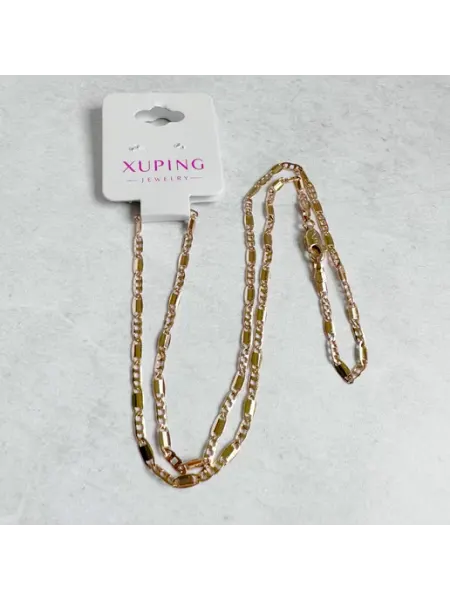 Цепочка Xuping с плетением Фигаро (45 см.) XUPING JEWELRY