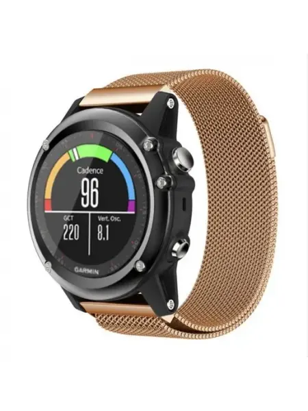MyPads Миланский плетеный ремешок браслет для Garmin Feni