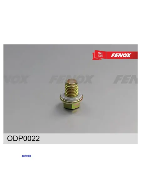 FENOX МАСЛОСЛИВНОЙ БОЛТ В ПОДДОН