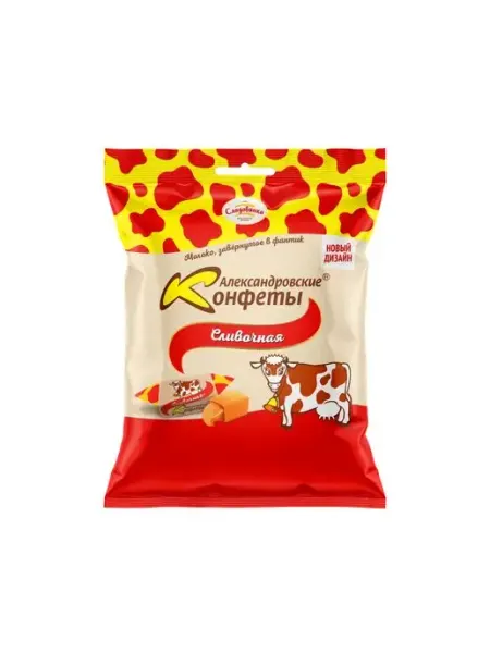 Конфеты коровки СЛИВОЧНАЯ, 250 г Александровские