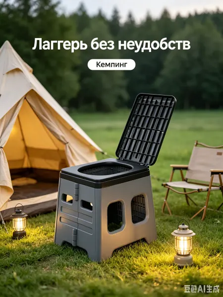 FEONA Складной дорожный биотуалет для автомобиля