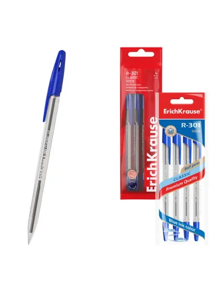 Ручка шариковая R-301 Classic Stick 1.0 ErichKrause